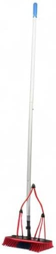 Water Fed Pole Kit 26 FT Adjustable Solar Panel Cleaning Pole & Rotatable Brush Head Telescopic Window Cleaning Brush Outdoor Glass Solar Panel Spray Washer Washing Equipment (26 FT)