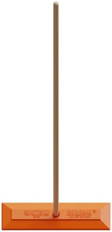 Commercial SHUTTSCO Heavy Duty Snow SNO RAKE Brush Broom Vinyl Coated Scratch Free Plastic for CAR LOT AUTO DEALERSHIP Dealer Supplies