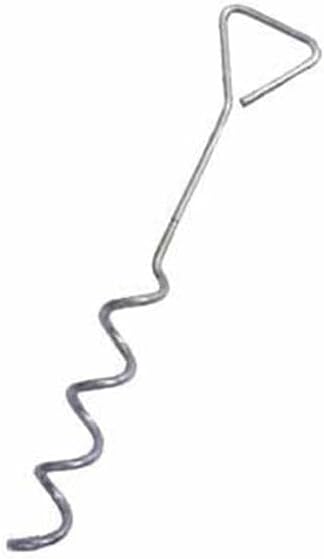 Mytee Products Hay Tarp Spiral Anchor Pins 16" Ground Stake (50 Pack)