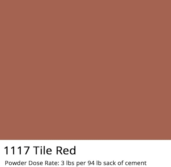 GlobMarble Concrete Pigment. 1117. Tile Red