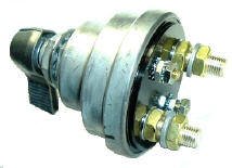 Fastronix High Current Double Pole (DPST - 4-Post) Master Battery Disconnect Switch with Face Plate