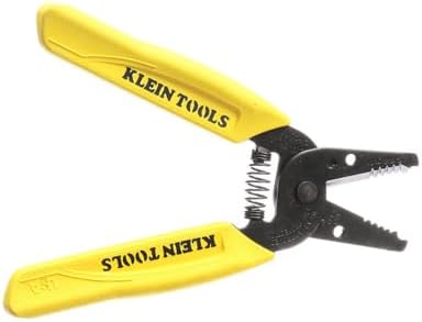 Klein Tools 11047 Wire Stripper/Cutter, Made in USA, Compact, Lightweight, Hardened Steel, Precision Ground, for Stranded and Solid Wires