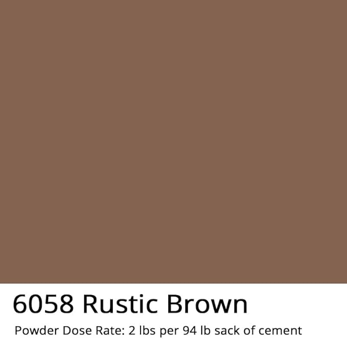 GlobMarble Concrete Pigment 6058. Rustic Brown