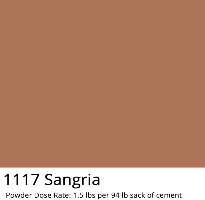 GlobMarble Concrete Pigment. 1117. Tile Red