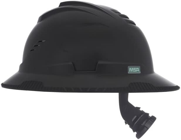 MSA V-Gard C1 Full Brim Hard Hat with ReflectIR Cooling Thermal Barrier and Fas-Trac III Suspension - Uses Highly Innovative Cooling Features to Help Alleviate Heat Stress