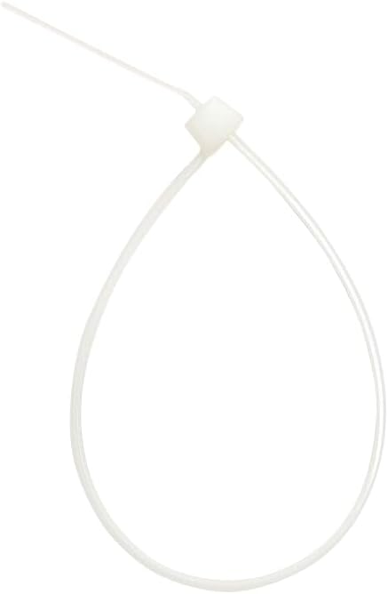 ZipTie.com 6-inch Natural Multi-Purpose Cable Tie, 45-lb Tensile Strength, UL 21 Listed, 1,000-Pack