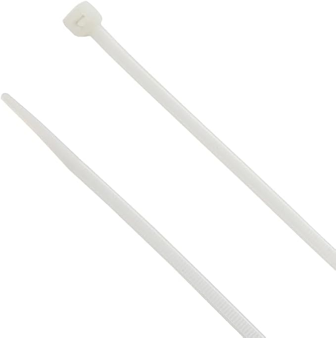 ZipTie.com 6-inch Natural Multi-Purpose Cable Tie, 45-lb Tensile Strength, UL 21 Listed, 1,000-Pack
