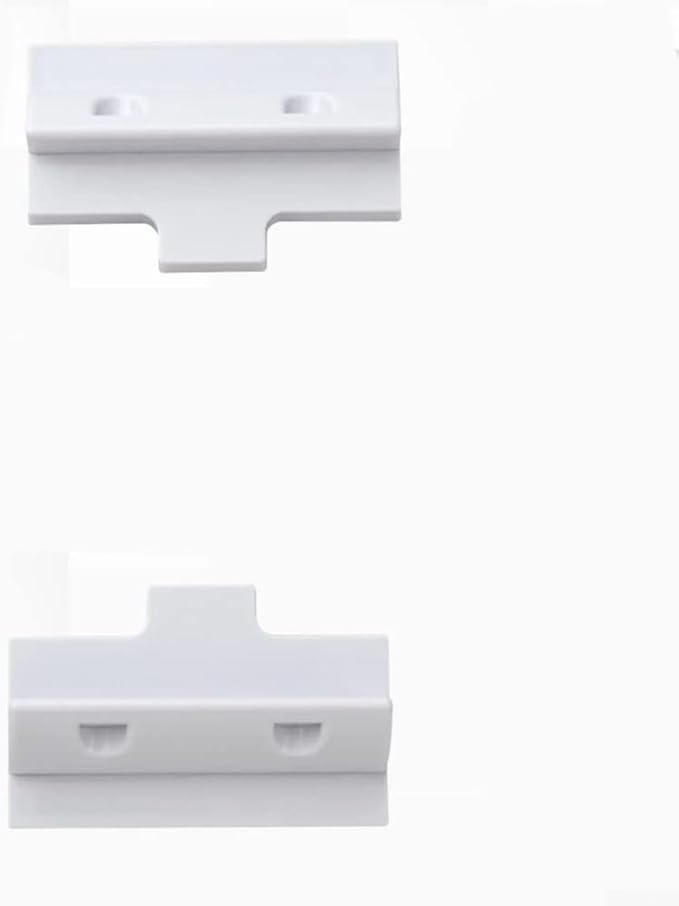 Adjustable Solar Panel Mounting Bracket Set For RV, Boat & Flat Roof – 2-Piece Black/White Kit(white)