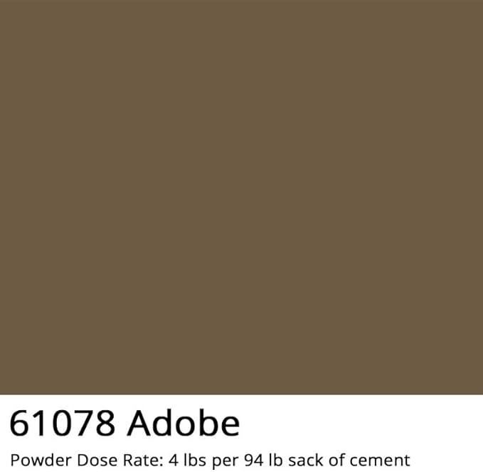 GlobMarble Terra Brown Iron Oxide Powder Concrete 1 lb Bag - High-Coverage Powder for Vibrant Color - Perfectly Suited for Concrete Color Pigment & Dye Applications