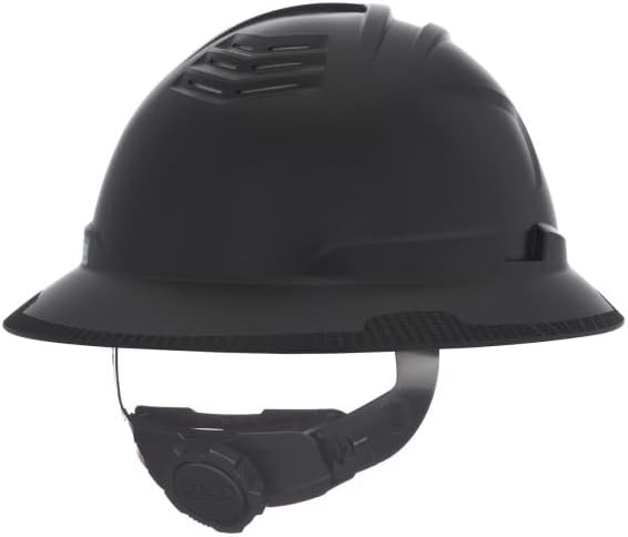 MSA V-Gard C1 Full Brim Hard Hat with ReflectIR Cooling Thermal Barrier and Fas-Trac III Suspension - Uses Highly Innovative Cooling Features to Help Alleviate Heat Stress