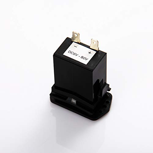 DC6V-80V Mechanical Hour Meter Hourmeter for Gasoline Diesel Engine Generator Boat Motorcross Motor Truck Tractor Lawn Mower Snowmobile Compressor