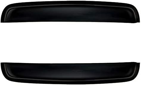 38inch 980mm Universal Fit Rain Snow Guard Sun Roof Wind Deflector,1pcs Tape-On Dark Smoke Tint Auto Moonroof Window Visor RN98
