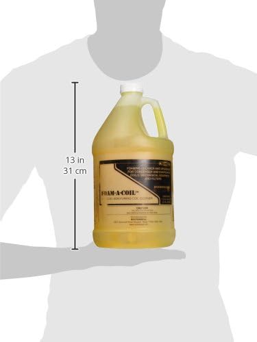 RectorSeal Foam-A-Coil 82632 Coil Cleaner, Superior Penetrating Surfactant- Aided Foam Lifts & Removes Grime and Grease, Indoor & Outdoor use, HVAC, 1 Gallon
