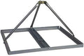 Non-Penetrating Roof Mount for 1.25" to 1.66" Masts - Satellite WiFi - Flat Roof Mount Only (No Mast Included)