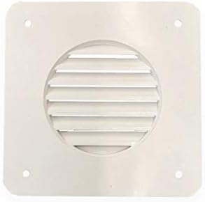 Battery Box Vent System Louver Cover - White - RV's, Campers, Trailers, Motorhome Repair (Louver Vent, White)