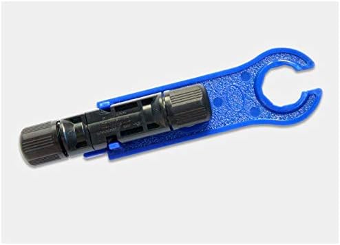 2 Pair Solar Spanner Wrenches for MC4 Connectors, Solar Panel Connector Tool Assembly