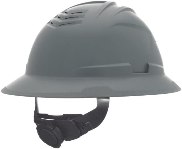 MSA V-Gard C1 Full Brim Hard Hat with ReflectIR Cooling Thermal Barrier and Fas-Trac III Suspension - Uses Highly Innovative Cooling Features to Help Alleviate Heat Stress