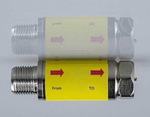 Coaxial Surge Lightning Protector for Cable TV,Surge Protector for TV Antenna and Satellite in-Line 75 ohm 5-2400MHz.