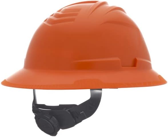 MSA V-Gard C1 Full Brim Hard Hat with ReflectIR Cooling Thermal Barrier and Fas-Trac III Suspension - Uses Highly Innovative Cooling Features to Help Alleviate Heat Stress