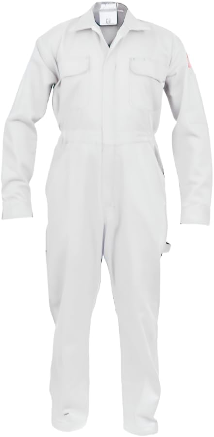 Just In Trend Classic Safety Work Coverall - Long Sleeve - 100% Cotton - 7 oz