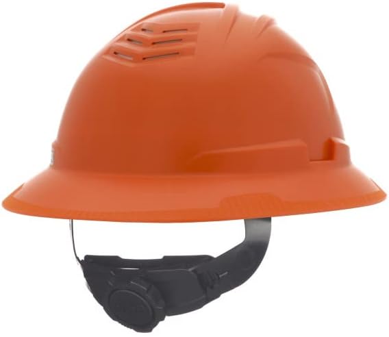 MSA V-Gard C1 Full Brim Hard Hat with ReflectIR Cooling Thermal Barrier and Fas-Trac III Suspension - Uses Highly Innovative Cooling Features to Help Alleviate Heat Stress