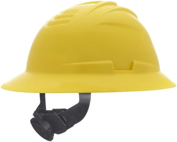 MSA V-Gard C1 Full Brim Hard Hat with ReflectIR Cooling Thermal Barrier and Fas-Trac III Suspension - Uses Highly Innovative Cooling Features to Help Alleviate Heat Stress