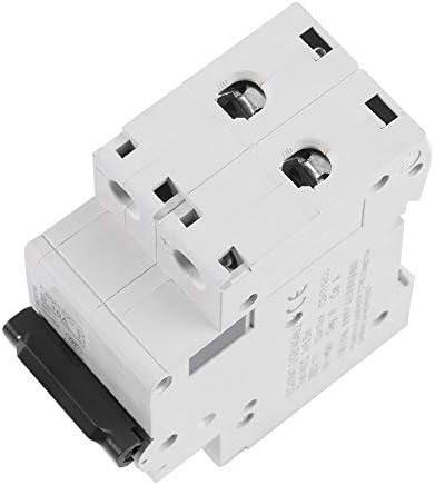 2P 250V Low Voltage DC Miniature Circuit Breaker for Solar Panels Grid System Din Rail Mount C65H-DC Breaker DC Circuit Amp Solar Double Pole (16A)