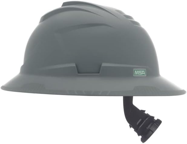 MSA V-Gard C1 Full Brim Hard Hat with ReflectIR Cooling Thermal Barrier and Fas-Trac III Suspension - Uses Highly Innovative Cooling Features to Help Alleviate Heat Stress
