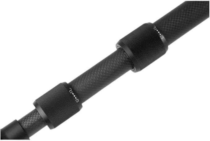 Saramonic 3-Section Carbon Fiber Boompole with Internal Coiled XLR Cable, 3.3 to 8.2' Adjustable Length with 3/8"-16 and 5/8" Adapters, and Carrying Case