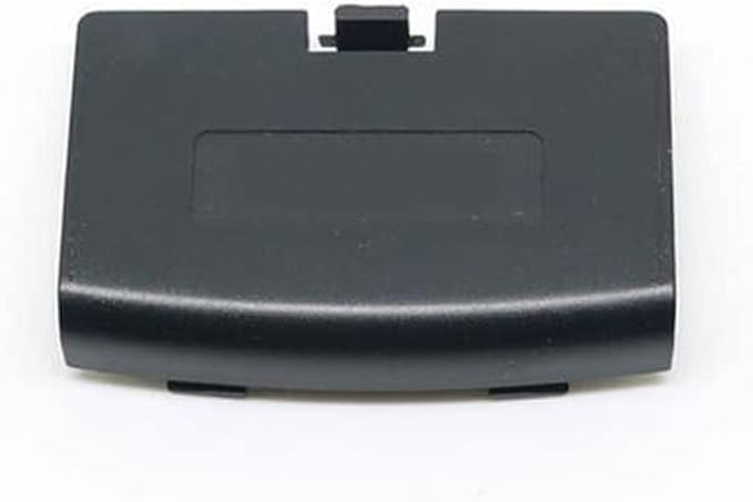 Battery Pack Back Door Cover Lid Case for Gameboy Advance GBA Console Accessories Replacement (Black)