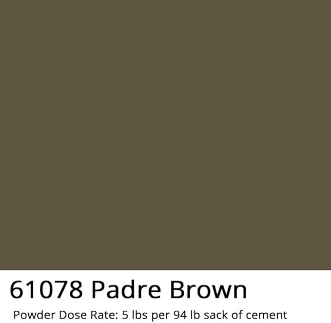 GlobMarble Terra Brown Iron Oxide Powder Concrete 1 lb Bag - High-Coverage Powder for Vibrant Color - Perfectly Suited for Concrete Color Pigment & Dye Applications