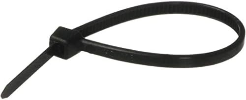 Heat Stabilized UV Nylon Cable Zip Ties [Pack of 100] – 11 in., 50lbs, Black, Heavy Duty Zip Ties | Office Organizers