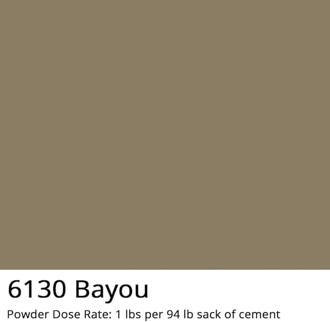 Concrete Pigment 6130. Dark Brown