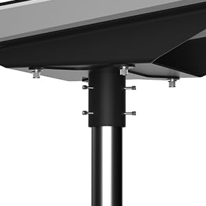 Starlink Flat High Performance Pipe Adapter, TuoBak's Starlink Flat High Performance Pole Mount Kit,Starlink Flat High Performance Roof Mounting Kit
