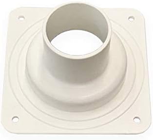 A.A Battery Box Vent System - Black - Louver Cover and Cone Plate - RV's, Campers, Trailers, Motorhome Repair (Complete Vent System, Black)