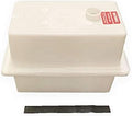 A.A Vented Battery Box for RV, Camper, Marine, Boat with Foam Strip Vapor Barrier (Top Vent)
