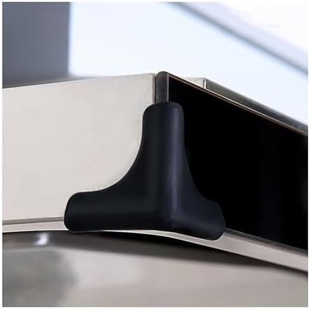 Corner Protectors for Safety Child Kids,Silicone Anti-Collision Corner Protector,Corner Guard Protector 4-Piece Set,Edge Protecto Suitable for Range Hood;Kitchen;Furniture;Table;Walls.HAILANA (Black)