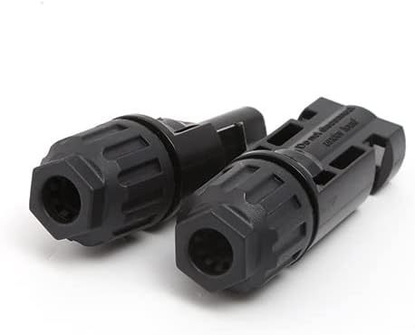 100PCS/50 Pairs Solar connectors Waterproof IP67 Solar Panel Connector Male/Female pv connectors(14-10AWG) with 2 Spanners (50)
