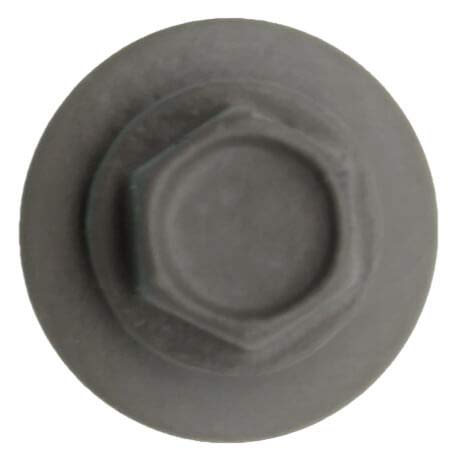 Metal Roofing Screws: (250) 10 x 1-1/2" Pewter Gray/Slate Gray Hex Head Sheet Metal Roof Screw. Self Starting Metal to Wood siding Screws. EPDM Washer. Colored Head