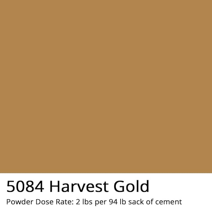 GlobMarble Goldenrod Concrete Dye Powder 1 lb Bag - High-Coverage Cement Pigment Powder for Vibrant Color - Ideal Color Pigment & Dye for Coloring - Easy Mix, Long-Lasting