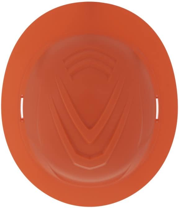 MSA V-Gard C1 Full Brim Hard Hat with ReflectIR Cooling Thermal Barrier and Fas-Trac III Suspension - Uses Highly Innovative Cooling Features to Help Alleviate Heat Stress