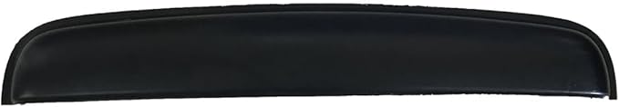 38inch Universal Shatterproof Sun Rain Guard Rainroof Wind Deflector,Tape-On Dark Smoke Tint Auto Moonroof Window Visor Fit Sunroof Which Is Not Wider Than 36.8",Rainy Windy Weather Protection RN98