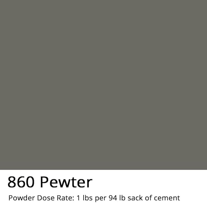 GlobMarble Charcoal Dye Iron Oxide Powder Concrete 1 lb Bag - High-Coverage Powder for Vibrant Color - Perfectly Suited for Concrete Color Pigment & Dye Applications