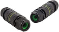 Junction Box Waterproof IP68 Connection Box 3-Pole Cable Connector for Ø7-10mm Cable Connection Box Black 2 Pieces