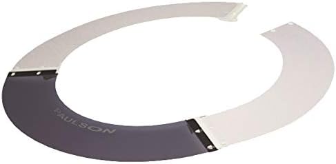 Paulson Hard Hat Sun Shield Fits Msa V Guard Hard Hat Full Brim A-S4-M