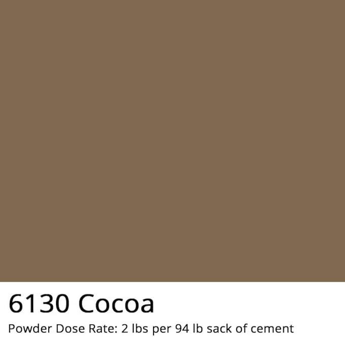 Concrete Pigment 6130. Dark Brown