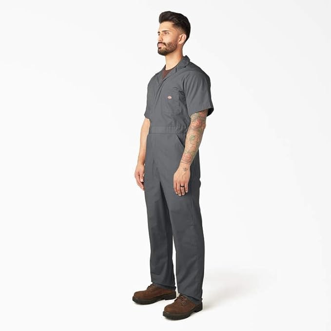 Dickies mens Short Sleeve Coveralls