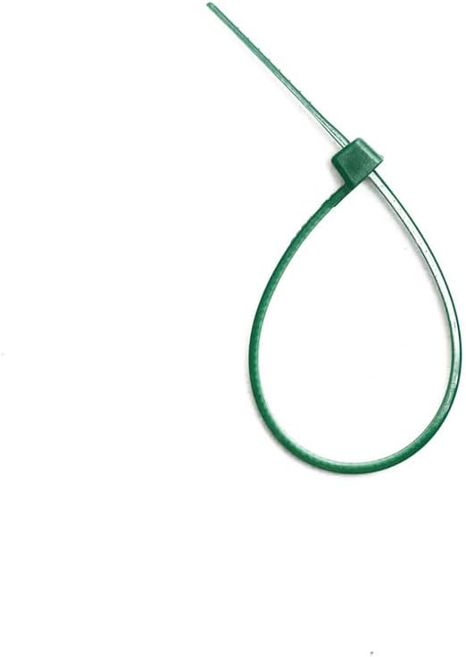 ZipTie.com 4-Inch Dark Green Multi-Purpose Zip Ties - 18-lb Tensile Strength Cord Management - UL 21 Listed Tie Wraps - Indoor Multi-Purpose (100-Pack)