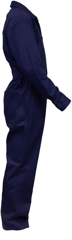 Just In Trend Classic Safety Work Coverall - Long Sleeve - 100% Cotton - 7 oz