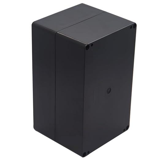 Junction Box IP65 Waterproof ABS Plastic Electrical Project Case Power Junction Boxes, Project Box with 4 PCS M16 Cable Glands 7.87x4.72x4.45 inch (200 x 120 x113 mm)